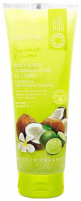 Körperpeeling mit Kokosnuss und Limette - Grace Cole Fruit Works Coconut & Lime Body Scrub