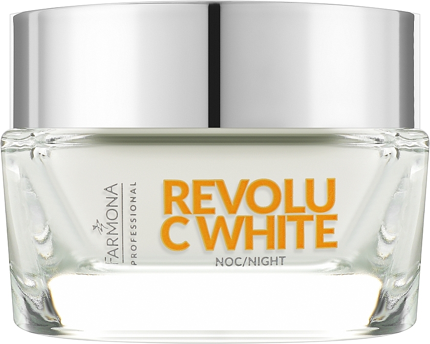 Regenerierende Nachtcreme für das Gesicht - Farmona Professional Revolu C White Face Cream