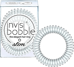 Düfte, Parfümerie und Kosmetik Haargummis transparent 3 St. - Invisibobble Slim Crystal Clear