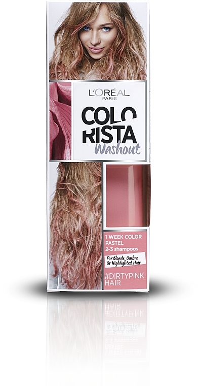 Auswaschbare Tönung für blondes Haar - L'Oreal Paris Colorista 2-Week Washout Aqua Hair — Foto N3