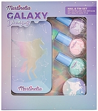 Set - Martinelia Galaxy Dreams Nails (Nagellack 3x5ml + Nagelfeile 1 St. + Zubehör 1 St.)  — Bild N2