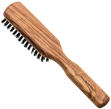 Glättende Haarbürste aus Olivenholz - Hydrea London Olive Wood Smoothing Hair Brush — Bild N2