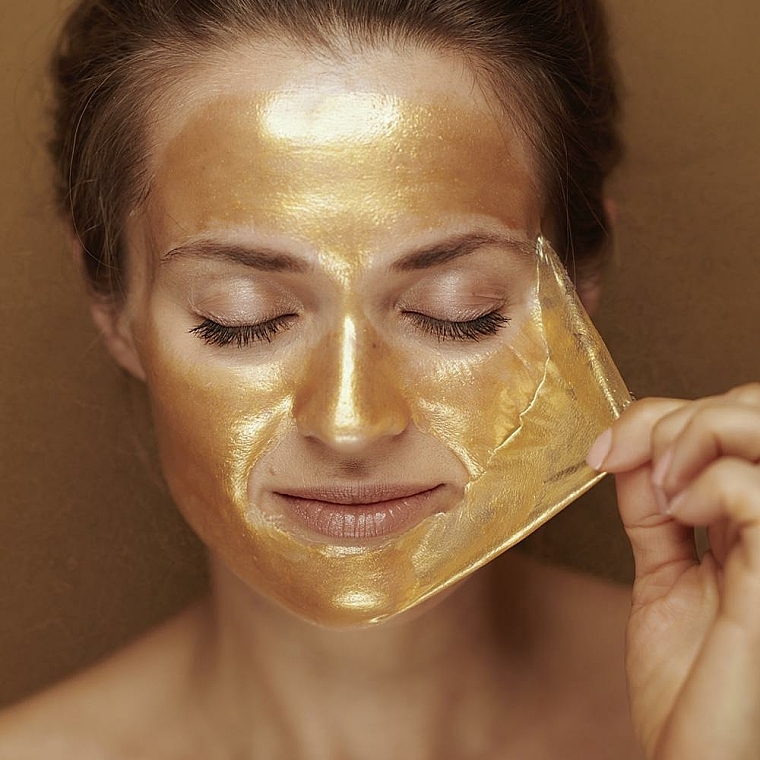 Feuchtigkeitsspendende Gesichtsmaske mit Gold - Avon Planet Spa Radiance Ritual Liquid Gold Face Mask — Bild N5