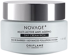 Düfte, Parfümerie und Kosmetik Reichhaltige und multiaktive Tagescreme für das Gesicht - Oriflame Novage+ Multi-Active Anti-Ageing Day Cream Rich