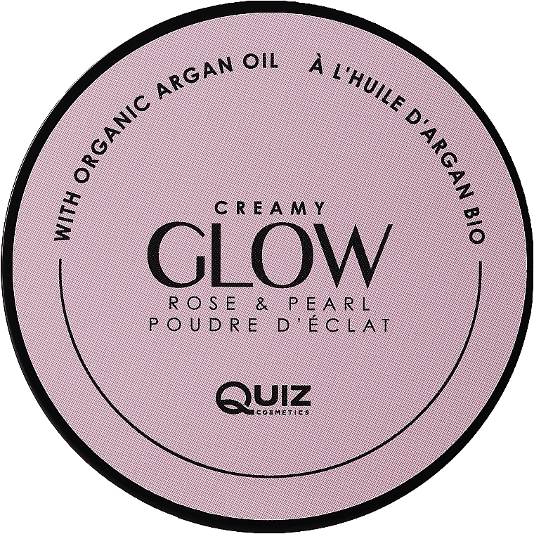 Creme-Rouge-Highlighter - Quiz Cosmetics Glow Compact Powder — Bild N2