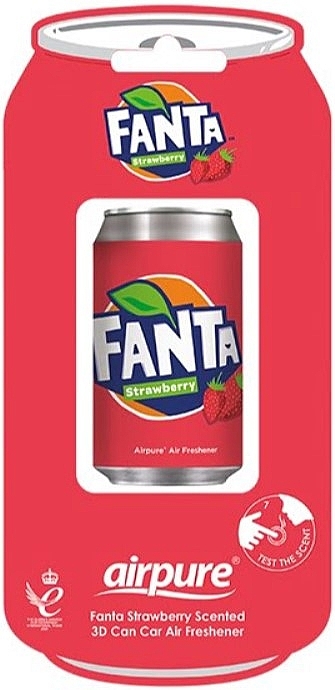 Auto-Lufterfrischer Fanta Strawberry - Airpure Car Vent Clip Air Freshener Fanta Strawberry — Bild N1