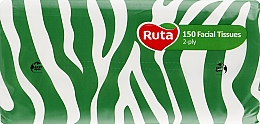 Düfte, Parfümerie und Kosmetik Kosmetiktücher in Folie 150 St. weiß-grüne Verpackung - Ruta