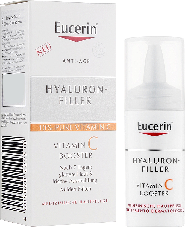 Anti-Aging Gesichtsserum mit 10% Vitamin C - Eucerin Hyaluron-Filler Vitamin C Booster — Bild N2