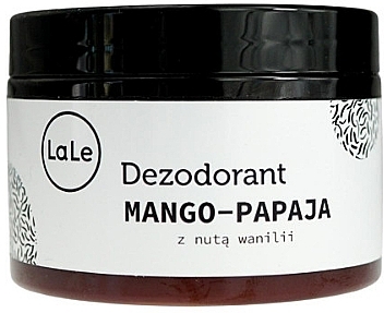 Creme-Deodorant Mango-Papaya mit Vanille - La-Le Cream Deodorant — Bild N1
