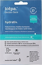 Düfte, Parfümerie und Kosmetik Entspannende Maske für Augen, Gesicht und Hals - Tolpa Dermo Face Hydrativ Moisturizing Relaxing Mask