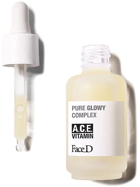 Vitamin-Gesichtsserum - FaceD Pure Glowy Complex A.C.E. Vitamin — Bild N1