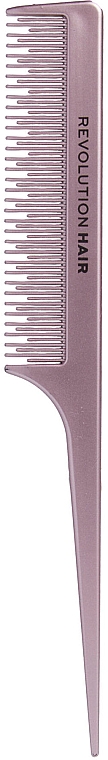 Entwirrungs- und Stylingkamm rosa - Revolution Haircare Keep It Slick Tail Comb — Bild N1