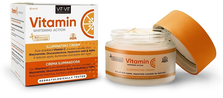 Aufhellende Gesichtscreme - Diet Esthetic Vitamin C Brightening Face Cream — Bild N1