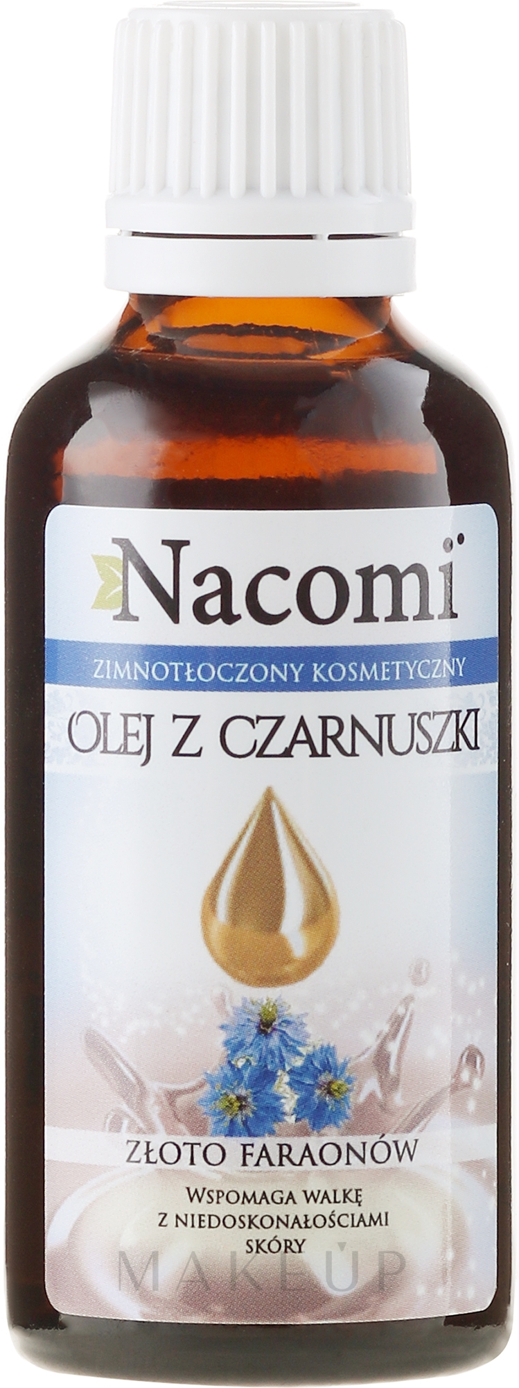 Schwarzes Kümmelöl für Gesicht und Körper - Nacomi Olej Z Czarnuszki Złoto Faraonów — Bild 50 ml