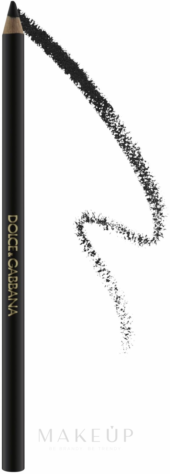 Augenkonturenstift - Dolce & Gabbana Intense Khol Eye Pencil — Bild 02 - True White