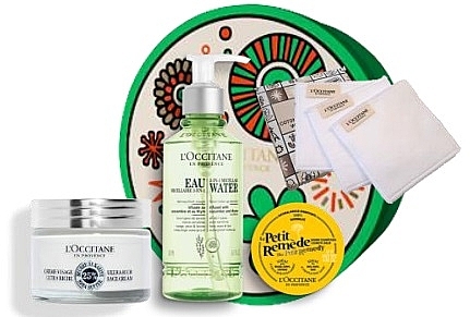 Gesichtspflegeset - L'Occitane Karite Face Kit  — Bild N1