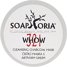 Düfte, Parfümerie und Kosmetik Gesichtsreinigungsmaske mit Aktivkohle - Soaphoria Cleansing Charcoal Mask