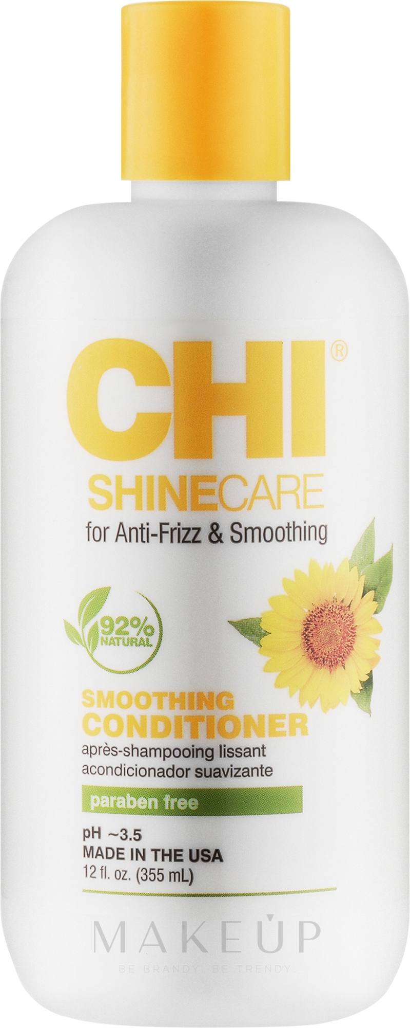 Glättende Haarspülung - CHI Shine Care Smoothing Conditioner — Bild 355 ml