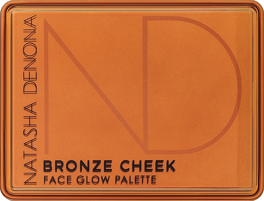 Kontur-Palette - Natasha Denona Bronze Cheek Face Glow Palette — Bild N2