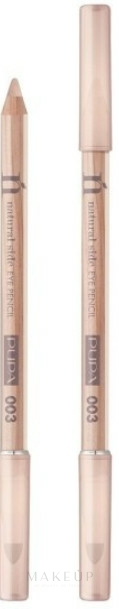 Augenkonturenstift - Pupa Natural Side Eye Pencil — Bild 003 - White Butter