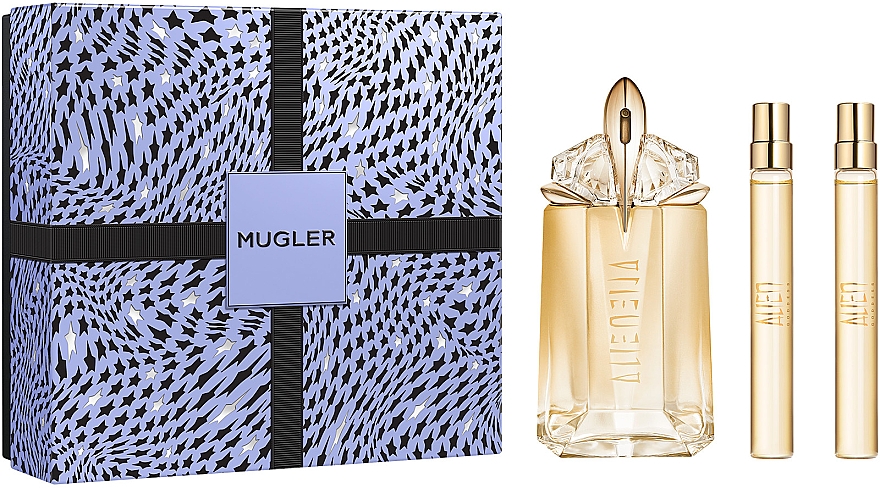 Mugler Alien The Refillable Talisman - Duftset (Eau de Parfum 60ml + Eau de Parfum 2x10ml) — Bild N1