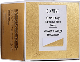 Düfte, Parfümerie und Kosmetik Aufhellende Gesichtsmaske mit Peptiden und Goldpartikeln - Oribe Gold Envy Luminous Face Mask
