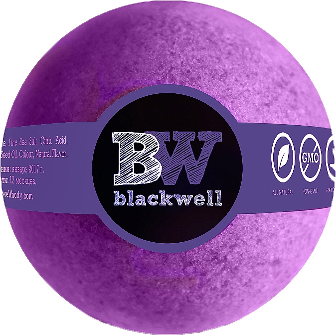 Badebombe Lila Cocktail - Blackwell Bath Bomb Purple Cocktail — Bild N1