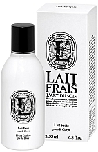 Düfte, Parfümerie und Kosmetik Feuchtigkeitsspendende Körperlotion mit Orangenblütenwasser, Macadamia- und Süßmandelöl - Diptyque L'Art Du Soin Fresh Lotion For The Body