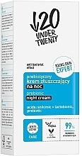 Düfte, Parfümerie und Kosmetik Probiotische Peelingcreme für die Nacht - Under Twenty Anti! Acne Prebiotic Night Cream 