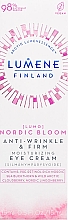 Straffende und feuchtigkeitsspendende Anti-Falten Augenkonturcreme - Lumene Lumo Nordic Bloom Anti-Wrinkle & Firm Eye Cream — Bild N2