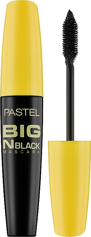 3in1 Mascara für voluminöse, geschwungene und dichte Wimpern - Pastel Big N Black Mascara — Bild N1