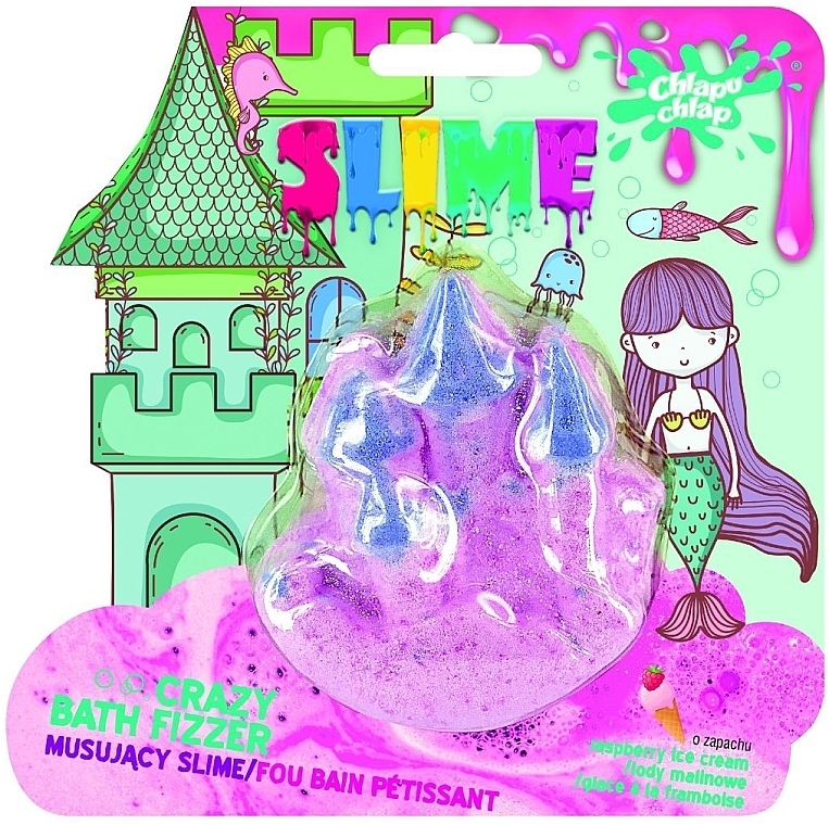 Badeschleim Himbeereis - Chlapu Chlap Sparkling Slime — Bild N1