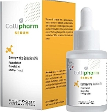 Düfte, Parfümerie und Kosmetik Aufhellendes Gesichtsserum - Callipharm Serum Dermawhite Solution 2%