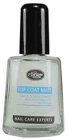 Nagellackfixierer, matt - Nurana Top Coat Matte — Bild N1