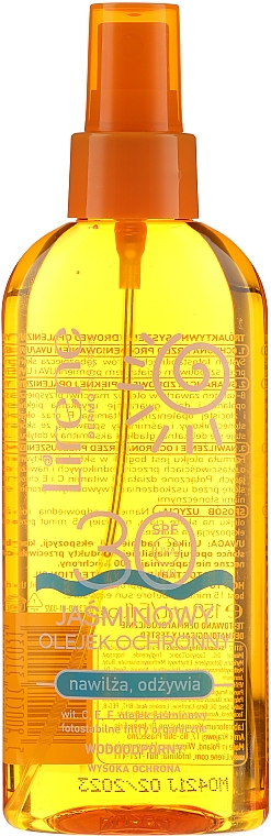 Sonnenschutzöl mit Jasmin SPF 30 - Lirene Sun Care Oil SPF30 — Bild N1