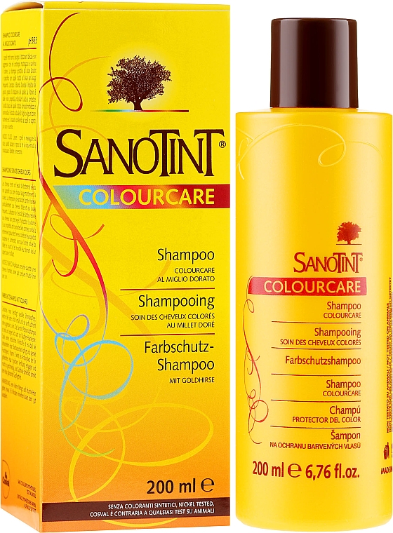 Farbschutzshampoo mit Goldhirse - SanoTint — Bild N1