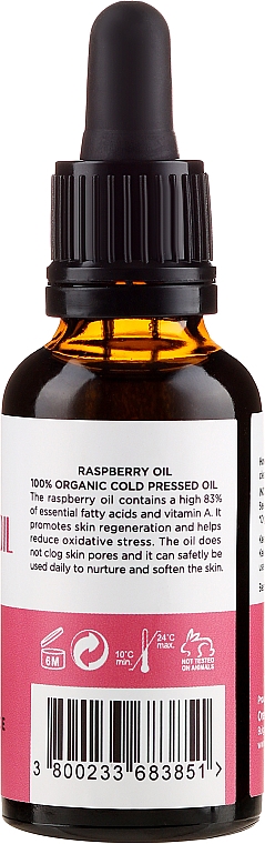 Kaltgepresstes Himbeeröl - Wooden Spoon Raspberry Oil — Bild N2