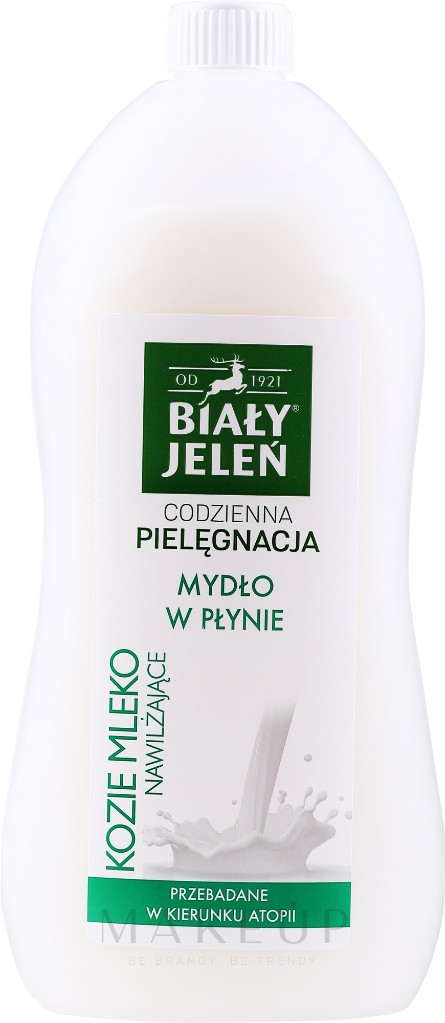 Hypoallergene Flüssigseife mit Ziegenmilch - Bialy Jelen Hypoallergenic Premium Soap Extract Of Goat's Milk — Foto 1000 ml
