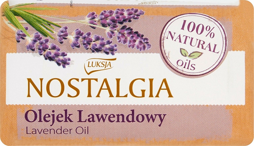 Seife mit Lavendelöl - Luksja Nostalgia Lavender Oil Soap