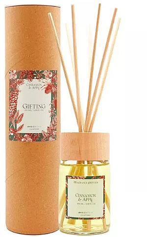 Raumerfrischer Cinnamon & Apple - Ambientair Gifting Reed Diffuser — Bild N1