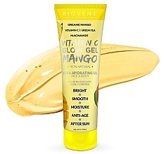 Ultra-feuchtigkeitsspendendes Gel für Gesicht und Körper mit Vitamin C - Biovene Vitamin C Glow Gel Mango — Bild N2