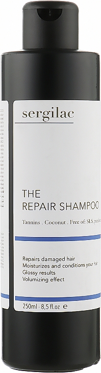 Regenerierendes Shampoo für mehr Volumen - Sergilac The Repair Shampoo — Bild N1