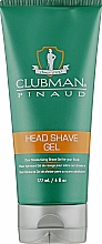 Düfte, Parfümerie und Kosmetik Feuchtigkeitsspendendes Rasiergel - Clubman Pinaud Head Shave Gel