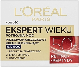 Straffende und nährende Anti-Falten Nachtcreme mit Lifting-Effekt - L'Oreal Paris Triple Active Night — Bild N3