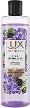 Lux Botanicals Fig & Geranium Oil Shower Gel - Duschgel Feigen- und Geranienöl — Bild N1