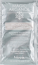 Düfte, Parfümerie und Kosmetik Rekonstruktive extra nährende Maske - Nook Magic Arganoil Wonderful Rebuilding Mask (Probe) 