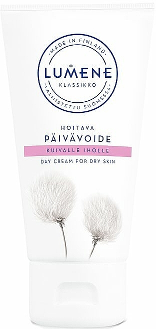 Pflegende Tagescreme mit nordischem Wollgras für trockene Haut - Lumene Klassiko Nourishing Day Cream Dry Skin