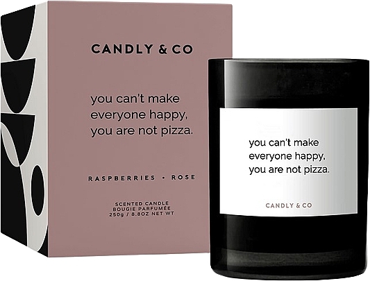 Duftkerze - Candly & Co No.7 You Can't Make Everyone Happy, You Are Not Pizza Scented Candle — Bild N1