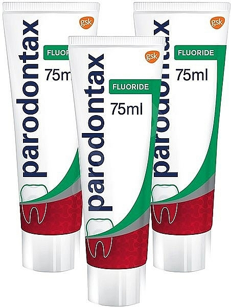 Zahnpasta (3x 75 ml) - Parodontax Fluoride — Bild N1