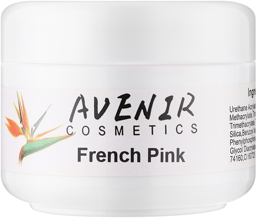 Verlängerungsgel - Avenir Cosmetics French Pink — Bild N2